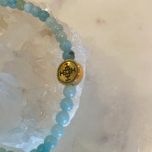 Load image into Gallery viewer, AMAZONITE ANKLE JEWLERY - The Stone of Luck &amp; Peace, 4mm  &quot;SUMMER COLLECTION&quot;
