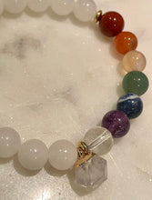 Load image into Gallery viewer, THE 7 CHAKRAS BRACELET - The Stones of Chakras &amp; Healing Crystals - Find your Balance, 8mm
